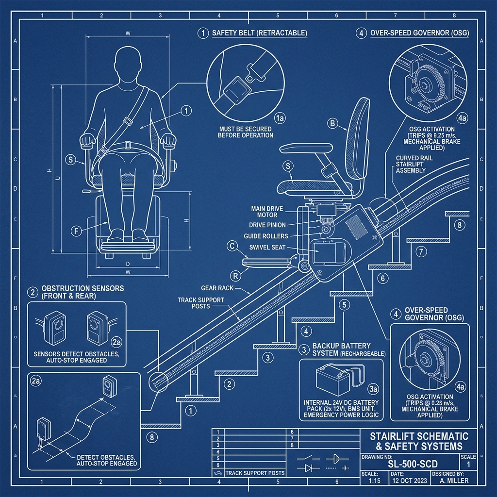 Sécurité & Normes Monte-Escalier : La Réglementation NF EN 81-40